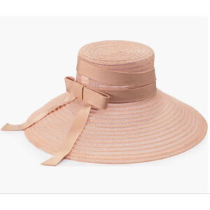 NWT Eugenia Kim Pink Mirabel Sun Hat One Size Fits Most Blush